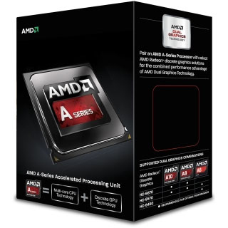 CPU AMD FM2 TRINITY A6 6400K 2X3.9GHZ/1MB BOX
