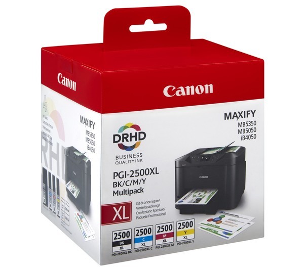 CARTUCHO ORIGINAL CANON PGI-2500XL BK/C/M/Y MULTI
