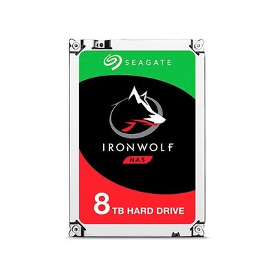 DISCO DURO 3.5  8TB SATA 3 SEAGATE 256MB IRONWOLF