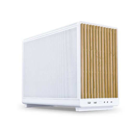 Torre M-Atx Lian Li A3 Wood Glass Version White