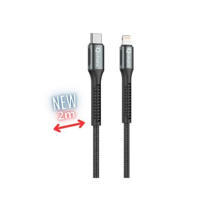 CABLE QCHARX PRAGUE LIGHTNING 2M