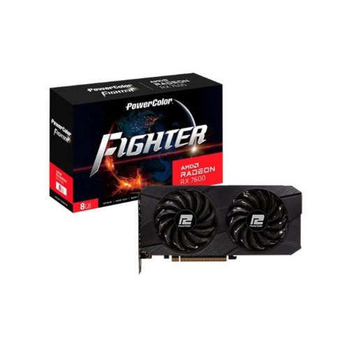 Tarjeta Gráfica Powercolor Rx 7600 8GB Fighter V2